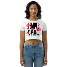 Load image into Gallery viewer, Kissed Temple Care Organic Crop Top
