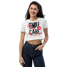Load image into Gallery viewer, Kissed Temple Care Organic Crop Top
