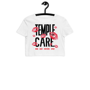 Kissed Temple Care Organic Crop Top