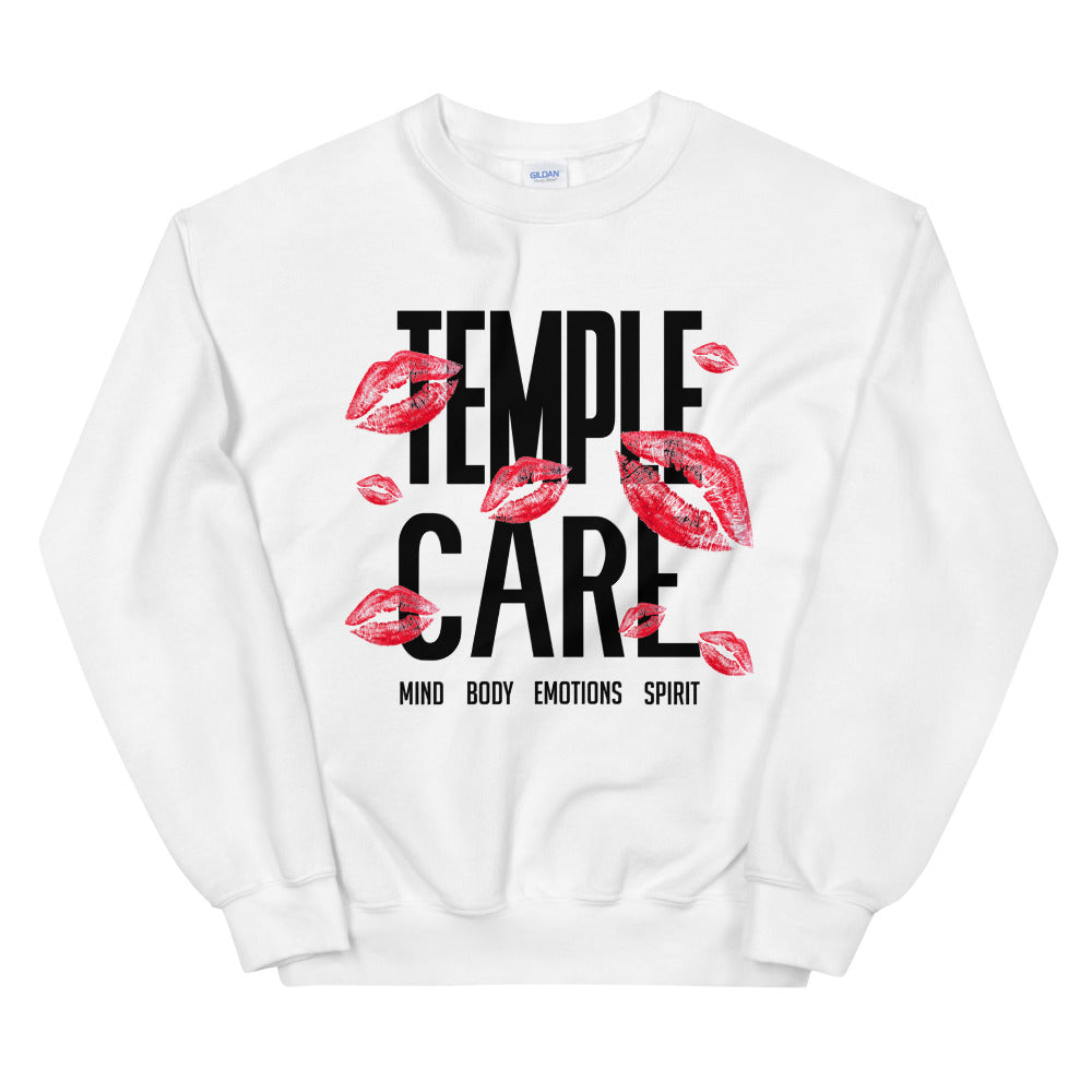 Kissed Temple Care Unisex Sweatshirt
