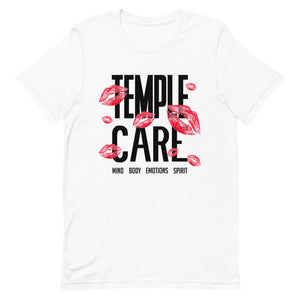 Kissed Temple Care Short-Sleeve Unisex T-Shirt