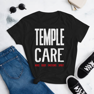 Temple Care Women's short sleeve t-shirt