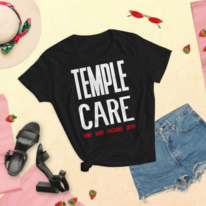 Temple Care Women's short sleeve t-shirt