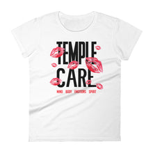 Load image into Gallery viewer, Kissed Temple Care Women&#39;s short sleeve t-shirt
