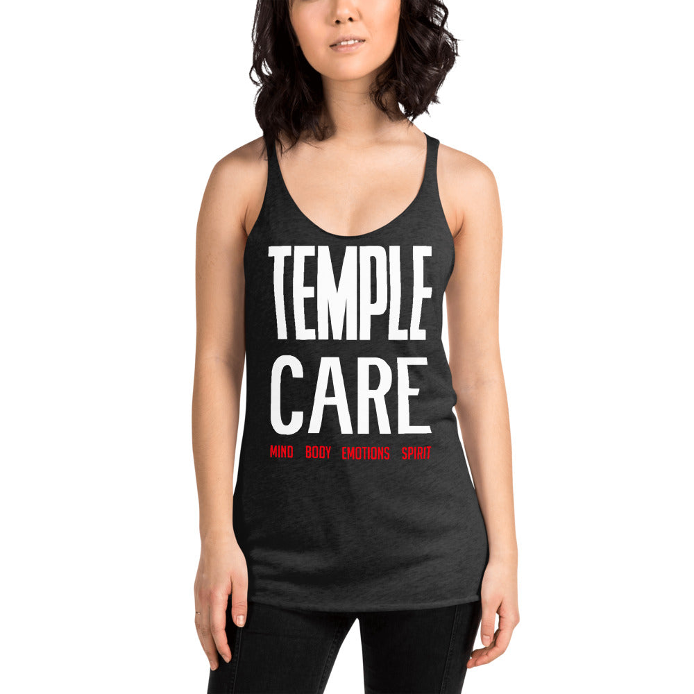 Temple Care Women's Racerback Tank