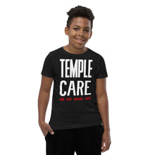 Load image into Gallery viewer, Temple Care Youth Short Sleeve T-Shirt
