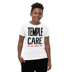 Temple Care Youth Short Sleeve T-Shirt